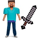 Kostým MINECRAFT Oblečenie Steve SWORD Licencované 7-8 rokov