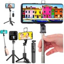 Selfie tyč pre GOPRO Photo stick TRIPOD REMOTE TRIPOD BLUETOOT LED stick