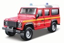 Land Rover Defender 110 1:50 hasičská polícia Bburago