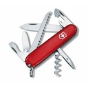 Camper vreckový nôž, 91 mm, červený, Victorinox