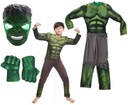 OUTFIT HULK DRESS, LED MASKA, RUKAVICE 110/116