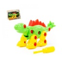 Polesie 76793 Stegosaurus dinosaurie bloky 30 ks