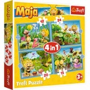 PUZZLE 4V1 VČELA MAYA 71 KUSOV. 3+ KOCKY