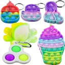 6x POP IT POPIT FIDGET PUSH BUBBLE SIMPLE DIMPLE