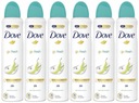 Dove GoFresh Deodorant HRUŠKA & ALOE VERA 250ml x6