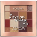 LOREAL EYE GO WILD PALETTE 16 SHADOWS 18G