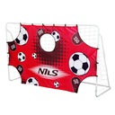 FUTBALOVÁ BRANKA SO SIEŤOU A ZACIELOVACÍM PANELOM 240x150cm NILS BR240P 2v1