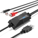 GRABBER DIGITALLIFE AV202-B USB 3,5 mm RCA