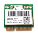 WiFi 6E KARTA INTEL AX210 HMW Mini PCI-E AX AC BT trojpásmová 2,4 / 5 / 6 GHz
