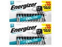 20x batéria Energizer MAX PLUS AAA R3 1,5V