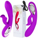 VIBRATOR sexuálny zajačik CLITORIA 12 USB vibrácie