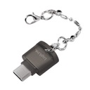 Čítačka kariet MicroSD, USB-C, typ kľúčenka