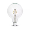 LED žiarovka 6W Filament E27 Kula Glob G125 V-TAC VT-1983 3000K 600lm