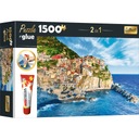 Puzzle 1500 dielikov MANAROLA LIGURIA + lepidlo 26178