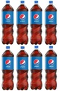 8x 1,5L PEPSI Originálny sýtený nápoj BAL