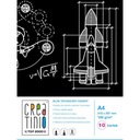 CEATINIO technický blok, čierny A3 10k 160g 4000