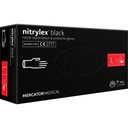 MERCATOR Nitrylex Black L 100 nitrilové rukavice