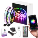 LED pásik 20M RGB 5050 Bluetooth LED Diaľkové ovládanie HUDBA