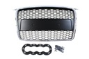 GRIL AUDI A3 8P RS-STYLE CHROME-BLACK (05-08)