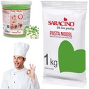 SARACINO CUKROVÁ PASTA SVETLOZELENÁ PLASTOVÁ POĽAVA NA TORTOVÉ POSTAVKY 1kg