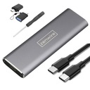 Adaptér Pocket SSD m.2 USB-C puzdro m2 SATA