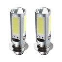 2ks COB LED žiarovky 2ks Motocykel 6000K