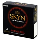 Kondómy SKYN Intense Feel s cvočkami 3 ks