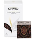 Prémiový čierny čaj Newby Black Tea & Thyme