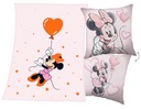 Deka a vankúšik MINNIE MOUSE MICKEY MINI ŠKÔLKA