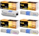 4x TONER PRE OKI C310 C330 C510 MC352 MC362 MC562