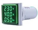 670 Panelový voltmeter Ampérmeter Frekvencia