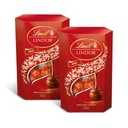 Lindt LINDOR Pralinky pralinkové čokolády mliečna čokoláda 200g x2