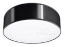 Svietidlo Plafond DUMSTER 35 Black Stropné svietidlo LED