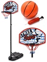 NASTAVITEĽNÝ METEOR STREET BASKETBALOVÝ SET