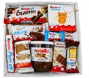 Darčekový kôš Kinder Nutella sada na vianočný darček mikulášsky balíček