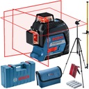 BOSCH Krížový laser 3x360 GLL 3-80 + tyčový statív