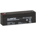 ALARMTEC BATÉRIA 12V 2,3Ah ALARM BATÉRIA