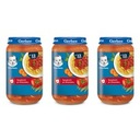 GERBER Špagety Bolognese 250 g x 3 kusy