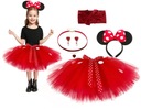 OUTFIT MINNIE MOUSE MICKEY KOSTÝM TUTU SUKŇA ČELENKA 98/104