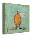 Obraz na plátne Sam Toft Cuddle Up 30x30 cm