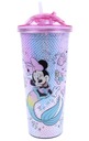 Holografický hrnček so slamkou 650 ml Minnie Mouse