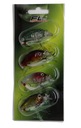 4 ks WOBLER SET PIKE ZANDER PREDATOR