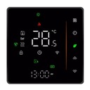 Zaťažiteľný termostat 16A Black TRZ66C ZigBee TUYA