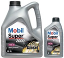 MOBIL SUPER 2000 X1 DIESEL 10W40 MOTOROVÝ OLEJ 5L