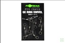 Korda PTFE QC Ring Obrtlík veľkosť 11 Obrtlík s krúžkom