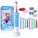 Elektrická zubná kefka Frozen Oral-B + nálepky Frozen pre deti