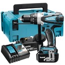 Nabíjateľná batéria Makita DHP458RTJ. 18V vŕtací skrutkovač