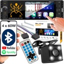 AUTORÁDIO 1-DIN BLUETOOTH USB SD RDS SÚPRAVA DIAĽKOVÉHO OVLÁDANIA REVERZNEJ KAMERY