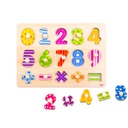 DREVENÉ BLOKY PUZZLE EDU PINS TOOKY TOY