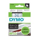 Dymo S0720840 Páska D1 19mm x 7m modrá / biela